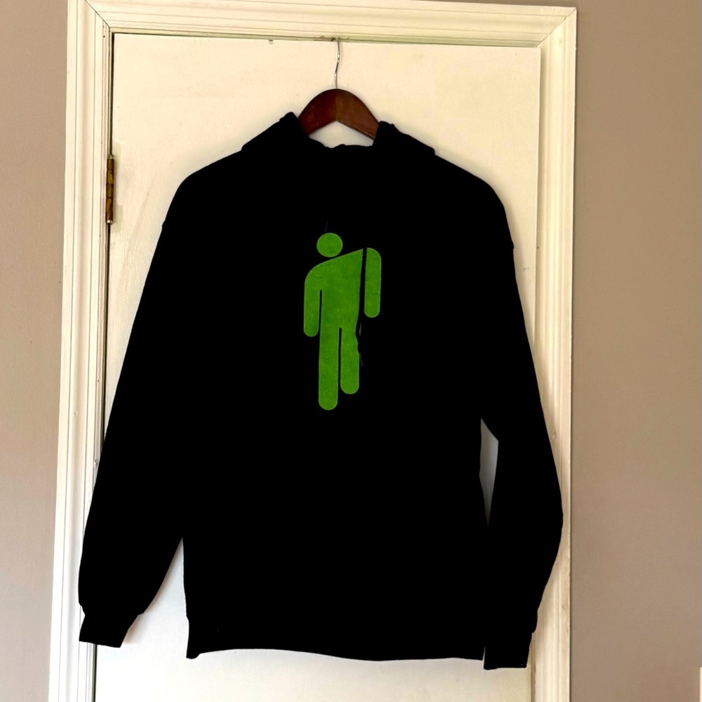 Billie Eilish World Tour Official Black Hoodie! EUC